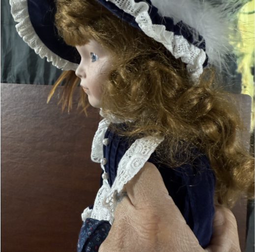 Haunted Spirit Doll “Elowen”, Paranormal activity, Protective, Whispering Energy