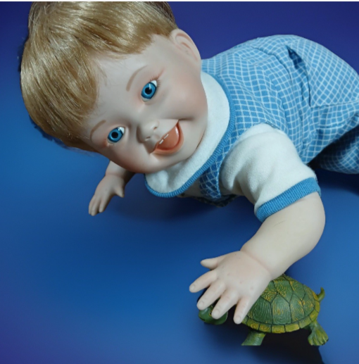 Haunted Doll Robert and His turtle - Died in a Fire with his Family at 8