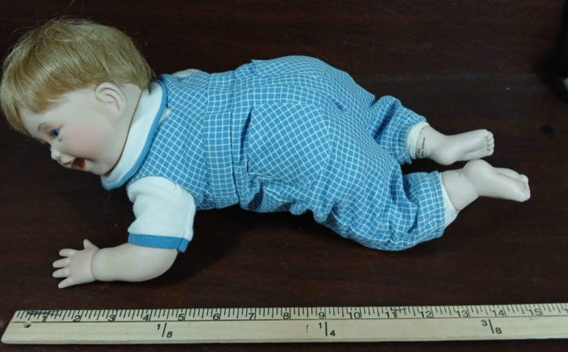 Haunted Doll Robert and His turtle - Died in a Fire with his Family at 8