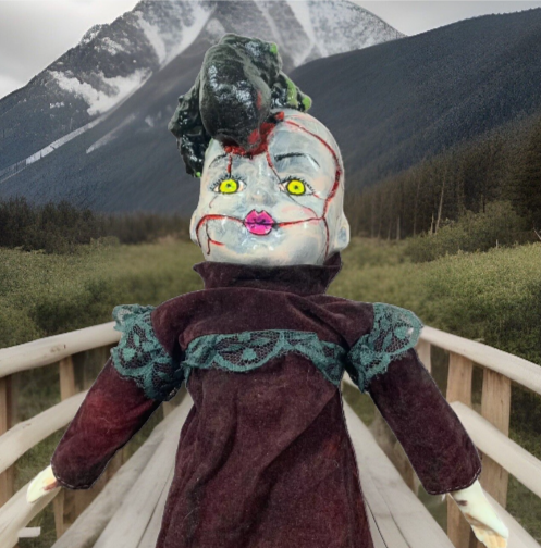 Haunted Doll (Lilith) Creepy Negative Spirit / Twisted Attik  One of a Kind
