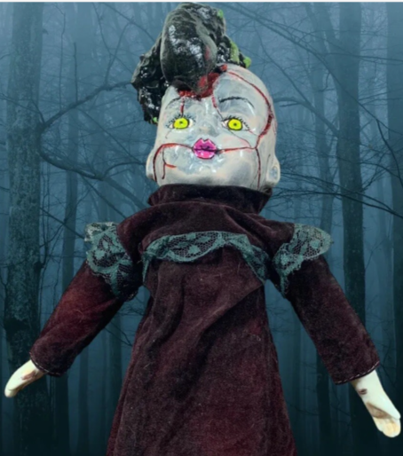 Haunted Doll (Lilith) Creepy Negative Spirit / Twisted Attik  One of a Kind