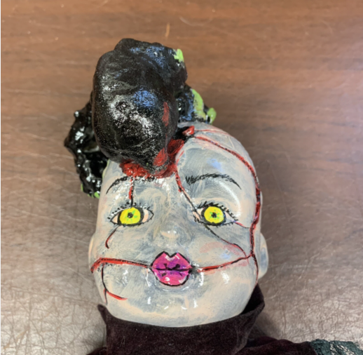 Haunted Doll (Lilith) Creepy Negative Spirit / Twisted Attik  One of a Kind