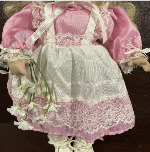 Haunted Porcelain Doll – “Miss Petal”– Gentle Spirit, Victorian, Paranormal Energy