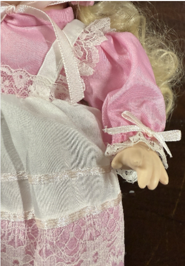 Haunted Porcelain Doll – “Miss Petal”– Gentle Spirit, Victorian, Paranormal Energy