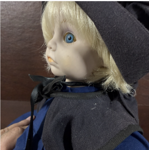 Haunted Curated Spirit Doll " Anika" Paranormal Curiosity calm, Twisted Attik
