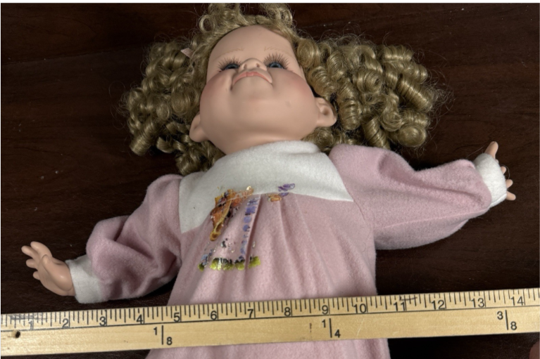 Curated Haunted Doll Susie, Responsive Energy, Interactive Presence, Sweet Girl