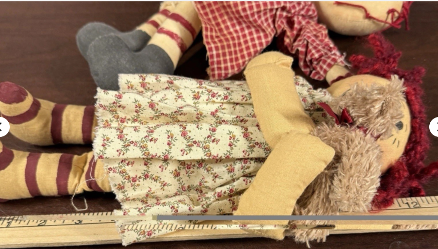 Hearthward Trio Haunted Rag Dolls Set – 51” Tall Protective Spirit Companions